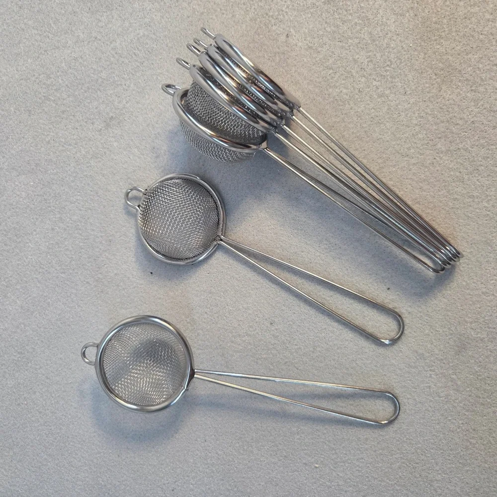 Fine mesh‎ bar cocktail juice and drink strainers, set of 7, 2